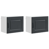Dishwasher Panel Kalmar 2 pcs Black 50 x 31 x 40 cm 884537