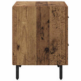 Bedside Cabinet Old Wood 40 x 35 x 47.5 cm Engineered Wood 882042