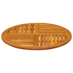 Table Top 90x2.2 cm Round Solid Wood Acacia 4004251