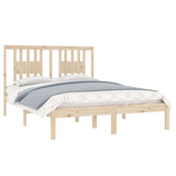 Bed Frame without Mattress Solid Wood Small Double 3104033