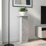 Plant Stand 2 pcs Concrete Grey 30.5 x 30 x 80.5 cm 899769