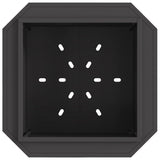 Smokeless Fire Pit Black 58 x 58 x 51 cm Cold-rolled Steel 858974