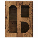 Bedside Table Old Wood 40 x 35 x 50 cm Engineered Wood 891260