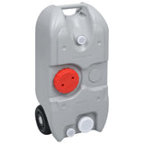 30134 Wheeled Water Tank for Camping 40 L Grey