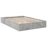 Bed Frame without Mattress Concrete Grey 150x200 cm King Size 3280562
