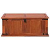 247242 Storage Chest 90x45x40 cm Solid Acacia Wood