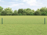 Welded Wire Fence 10 x 0.4 m PVC-Coated Steel Green 3336664