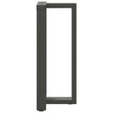 Bar Table Legs T-Shaped 2 pcs Anthracite 40x35x cm Steel 4013074