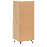 ZNTS Sideboard Sonoma Oak 34.5x34x90 cm Engineered Wood 828639