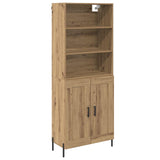 Highboard Artisan Oak 69.5 x 32.5 x 180 cm Engineered Wood 3416056