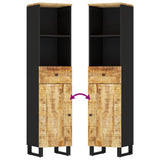 Bathroom Cabinet 38x33x160 cm Solid Wood Mango 351998