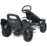 Pedal Go Kart with Adjustable Seat Black 80156