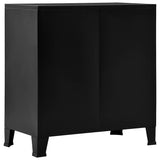 Industrial Storage Chest Black 75x40x80 cm Steel 145358
