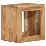 ZNTS Stool 40x30x40 cm Solid Wood Acacia 337837