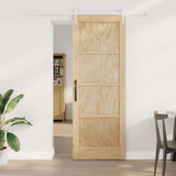 Sliding Door Other ORKDAL Natural and white 78 x 211 cm 3333696