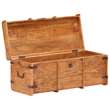 Storage Chest 90x40x40 cm Solid Acacia Wood 289643