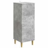 Sideboard Concrete Grey 33 x 34.5 x 90 cm Engineered Wood 895058