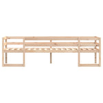 ZNTS Kids' Bed Frame without Mattress 80x200 cm Solid Wood Pine 846861