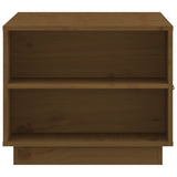 Coffee Table Honey Brown 100x50x41 cm Solid Wood Pine 818258