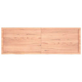 Table Top Light Brown 180x60x cm Treated Solid Wood Oak 3156393
