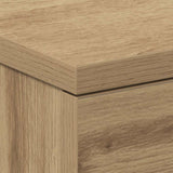 Bedside Cabinet Artisan Oak 38x35x55 cm Engineered Wood 861126