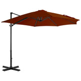 Cantilever Garden Parasol Terracotta 312307
