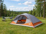 Instant Tent with Roof Grey and Orange 305 x 215 x 140 cm 42028691