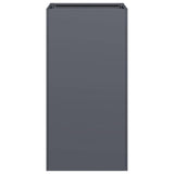 Planter Anthracite 40x40x80 cm Cold-rolled Steel 860705