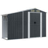 Garden Shed Anthracite 277x365,5x179 cm Galvanised Steel 3188294