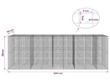 Gabion with 5 mm Wire and 5x5 cm Mesh 450x30x200 cm 3464211