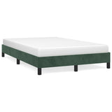 Bed Frame without Mattress Dark Green 120x190 cm Small Double Velvet 3269628