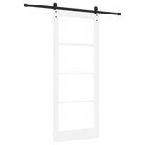 Sliding Door Manual White 86 x 211 cm Wood and metal 3332342