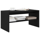 TV Cabinet Black Oak 80x40x40 cm Engineered Wood 859110