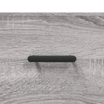 Highboard Grey Sonoma 69.5x34x180 cm Engineered Wood 3189523