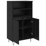 Highboard Black 60 x 36 x 110 cm Engineered wood 879621
