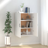 Hanging Cabinet White 69,5x34x90 cm Engineered Wood 812267