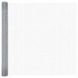 Welded Wire Fence Ground Fix 10 x 1.5 m Galvanised Steel Silver 3351586