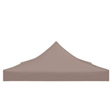 Party Tent Roof 4.5x3 m Taupe 270 g/m 315369