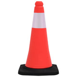 Reflective Traffic Cones with Heavy Bases 10 pcs 50 cm 150942