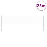 Fence with Posts Silver 0.4 x 25 m Steel 3336983