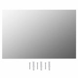 Wall Mirror with LED Lights Rectangular Glass 3078637