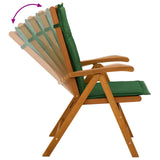 7-Piece Garden Dining Set Natural Solid Acacia Wood 3434565