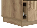 TV Cabinet Artisan Oak 102 x 34.5 x 47 cm Engineered Wood 895374