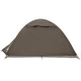 Camping Tent Dome 2-Person Brown Waterproof 4009613