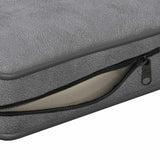 171039 Dog Sofa Dark Grey 72x45x30 cm Plush