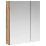 Bathroom Mirror Cabinet Artisian Oak 60 x 14.5 x 70 cm 889062