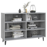 Sideboard Grey Sonoma 103.5x35x70 cm Engineered Wood 813186