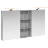 Bathroom Cabinet Set 3 pcs 110 x 10.5 x 60.5 cm Engineered wood 3403725