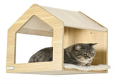 8 Piece Cat Shelves Set, with Cat House, Three Perches, Three Scratching Posts T3398P349937