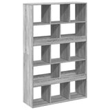 Bookcase Grey Sonoma 100x33x156.5 cm Engineered Wood 3309371
